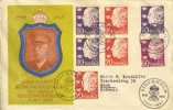 FDC "40. Regierungsjubiläum Gustav V." In Die Schweiz     1947 - FDC