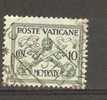 VATICAN 1929 - DEFINITIVE CENT. 10 - USED OBLITERES GESTEMPELT - Used Stamps
