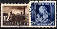 Austria 2 Valori - Usati Prima Scelta - Used Stamps