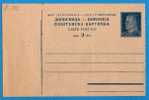 U-120  JUGOSLAVIA  Tito  POSTAL CARD - Postal Stationery