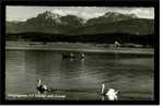 Wagingersee  Mit Staufen Und Zwiesel  -  Ansichtskarte Ca.1963 - Waging