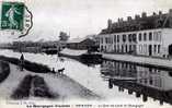 - BRIENON Sur ARMANCON - Le Quai Du Canal De Bourgogne - Péniche - Brienon Sur Armancon