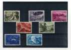 - LIECHTENSTEIN . SUITE DE TIMBRES DE 1959 OBLITERES - Used Stamps