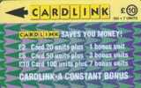 # UK_OTHERS CARDLINK-NW6 Cardlink- Arrows 10 Gpt 04.93 3500ex Tres Bon Etat - Eurostar, Cardlink & Railcall