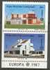 Turkish Cyprus 1987 Europa-CEPT Architecture Set Of 2 MNH - 1987