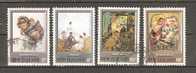 NEW ZEALAND 1973 - HODGKINS PAINTINGS - CPL. SET - USED OBLITERE USADO GESTEMPELT - Oblitérés