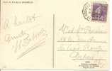 N° Y&t   218       CP   CAD AMBULANT     LA ROCHELLE     Vers   POITIERS Le  25 AOUT 1927 - Cartas & Documentos