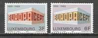 Luxembourg - 1969 - Y&T 738/9 - Neuf * - Ungebraucht