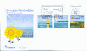 Espagne 2010 FDC " Energías Renovables, Biomasa, Mareomotríz, Undimotríz " Nouveaute - Andere & Zonder Classificatie