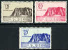 Norway B1-3 Mint Hinged North Cape Semi-Postal Set From 1930 - Neufs