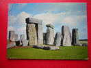 CPM-ANGLETERRE-STONEHENGE,WILTSHIRE VIEW LOOKING NORTH-EAST,SHOWING TRILITHONS -VOYAGEE-PHOTO RECTO /VERSO- - Stonehenge