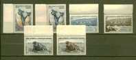 TAAF  N° 2 à 7 ** - Unused Stamps