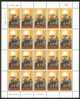 1998 Thailand Veterans Day Stamp Sheet National Flag Army Police Navy - Police - Gendarmerie