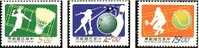 1997 Sport Stamps Badminton Tennis Bowling - Badminton