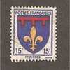 France N°574 Oblitéré Armoirie Provence - Gebraucht