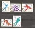 USSR 1980  -  OLYMPIC WINTER GAMES - CPL. SET - USED OBLITERE GESTEMPELT - Winter 1980: Lake Placid