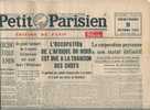 Le Petit Parisien Du 9/12/1942 " Les Allemands PERCENT Le Front SOVIETIQUE Au Sud Du Lac ILMEN" - Le Petit Parisien