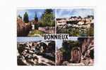 84 BONNIEUX Multivue, Eglise, Vue Générale, Pont, Porte, Ed Cellard 805, CPSM 10x15, 197? - Bonnieux