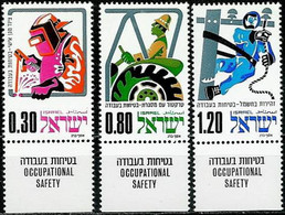 ISRAEL..1975..Michel # 626-628...MNH. - Nuovi (con Tab)