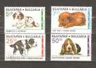 BULGARIA 1997 - DOGS - CPL. SET - USED OBLITERE GESTEMPELT - Oblitérés
