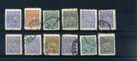 - TURQUIE . TIMBRES DE SERVICE 1949 OBLITERES - Sellos De Servicio