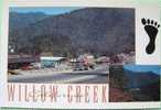 USA Postcard Sent To Nicaragua - Willow Creek Big Foot - Lettres & Documents