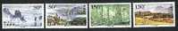 China 1998-13 Shennongjia Stamps Mountain Canyon Grass Mount Geology Falls Waterfall Bird Monkey Deer - Agua