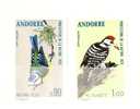 ANDORRE FRANCAIS  Protection De La Nature Oiseaux 232 233** - Pics & Grimpeurs