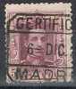 España 5 Cts Alfonso XIII Vaquer, Certificado MADRID, Num 311a * - Used Stamps