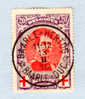 Croix-Rouge, Albert Ier,  134, Cote 35 €, Cachet De Compétion - 1914-1915 Rotes Kreuz