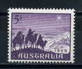 AUSTRALIA    1959        Christmas    5d  Deep  Reddish  Violet      MH - Ungebraucht