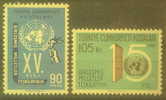 TURKEY Mi 1783-84 UNITED NATIONS - Unused Stamps