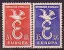 PGL - EUROPA CEPT 1958 FRANCE N°1173/74 ** - 1958