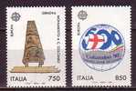 PGL - EUROPA CEPT 1992 ITALIE Yv N°1940/41 ** - 1992