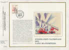 1 Feuillet CEF Soie N° 648 S  1er Jour Du 18.09.1982 - Storia Postale