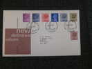 GB FDC NEW DEFINITIVE VALUES 1983 3.5P TO 31P - 1981-1990 Decimal Issues