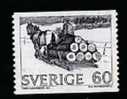 SWEDEN/SVERIGE - 1971  TIMBER TRANSPORT  NO PHOSPH. PAPER   MINT NH - Ungebraucht