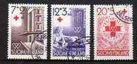 FINLANDE     Oblitéré    Y. Et T.  N° 375 / 377    Cote: 9,75 Euros - Used Stamps
