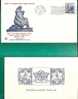 US - 2 - PHILADELPHIA MASONIC Stamp Club DEDICATED To Bro. GEORGE WASHINGTON VF 1967 CACHETED COVER + CARD - Franc-Maçonnerie