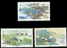 China 1991 T164 Summer Resort Stamps Bridge Mount Pine Lake - Agua