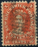 Pays : 354  (Nouveau-Brunswick : Colonie Britannique)  Yvert Et Tellier N° :    7 (o) - Gebraucht