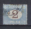 SS3158 - REGNO 1870 , Segnatasse 2 Lire N. 12 Usato - Portomarken