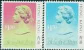 AA0229 Hong Kong 1987 Queen 2v MNH - Ungebraucht