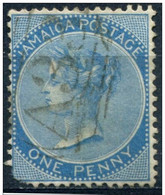 Pays : 252 (Jamaïque : Colonie Britannique)  Yvert Et Tellier N° :      8 (o) Filigrrane Inversé - Jamaica (...-1961)