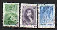 FINLANDE      Oblitéré    Y. Et T.  N° 433 / 435       Cote: 5,50 Euros - Used Stamps