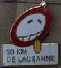 20 KM DE LAUSANNE - COURSE A PIEDS - CANTON DE VAUD - SUISSE - SWISS - SCHWEIZ - EGF -          (22) - Athlétisme