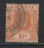 Nigeria Used Hinged 1921, KGV 1 1/2d Orange, - Nigeria (...-1960)