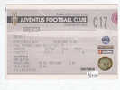 PO0938A - Biglietto PARTITA CALCIO - JUVENTUS-BRESCIA 2002 - Other & Unclassified