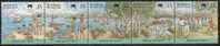 Australia 1988 Arrival Of First Fleet Strip Of 5 MNH - Nuevos