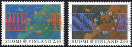 Cept 1991 Finland Finlande Suomi Yvertn° 1110-11 *** MNH Cote 8 € Europa L' Espace - 1991